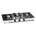 Glass Gas Stove 3 Acoustic Burners