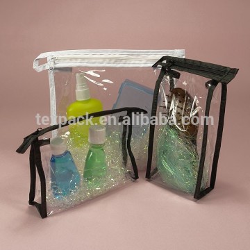 High Feedback Clear Vinyl Pvc Makeup Bag