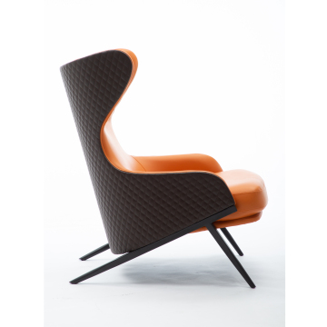 Contemporary Metal High Back Lying Sofa Chair HL-BA1