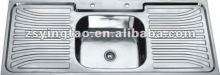 Hot sale double drainboard kitchen sinks-YTS12050A