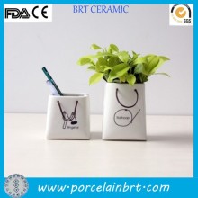 Handmade eco-friendly personalized beautiful ceramic Pen Holder
