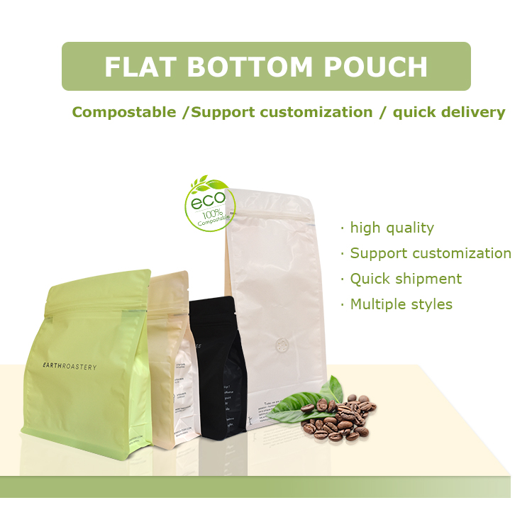 Compostable coffee bag