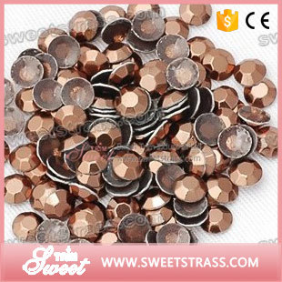 colorful octagon rhinestuds hotfix for sale