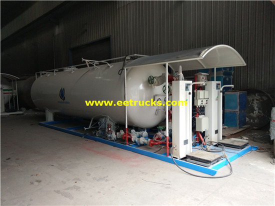 30000 lita 12mt lpg skid dilled tsire-tsire