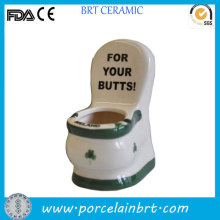 Custom closestool shaped ceramic different kinds ashtray