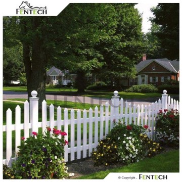 Free maintenance PVC decorative garden fence