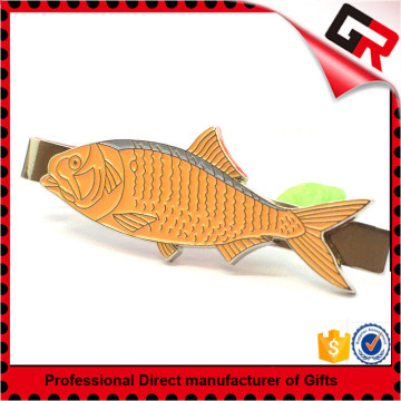 Popular special black enamel tie clips