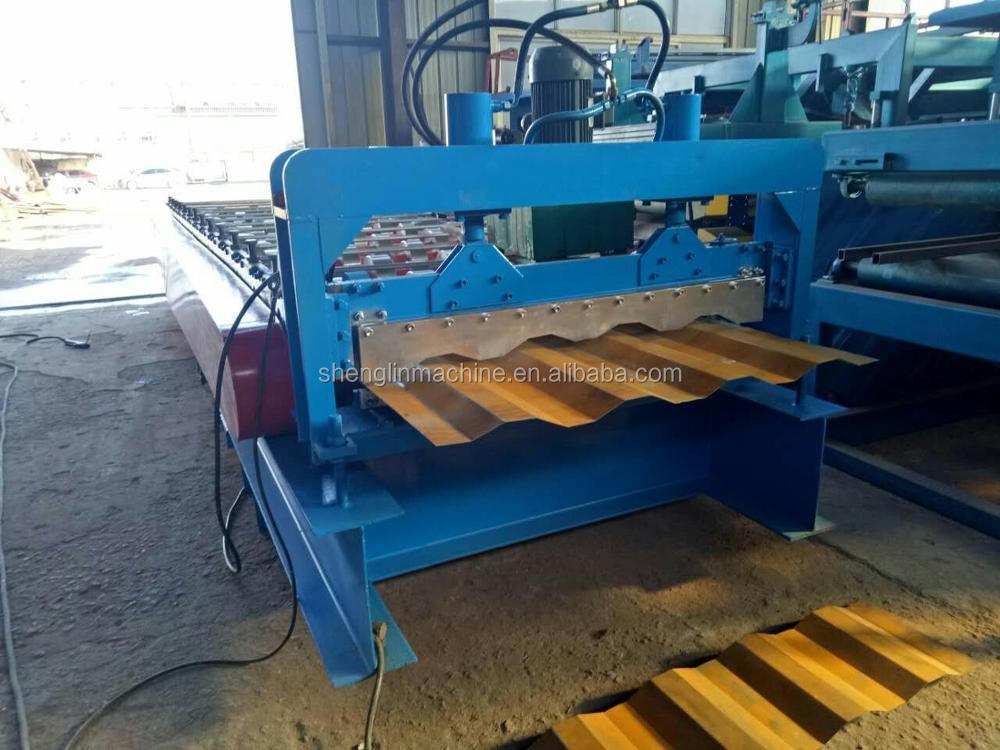 color steel roof panel car carriage plate roll forming car panel forming machine