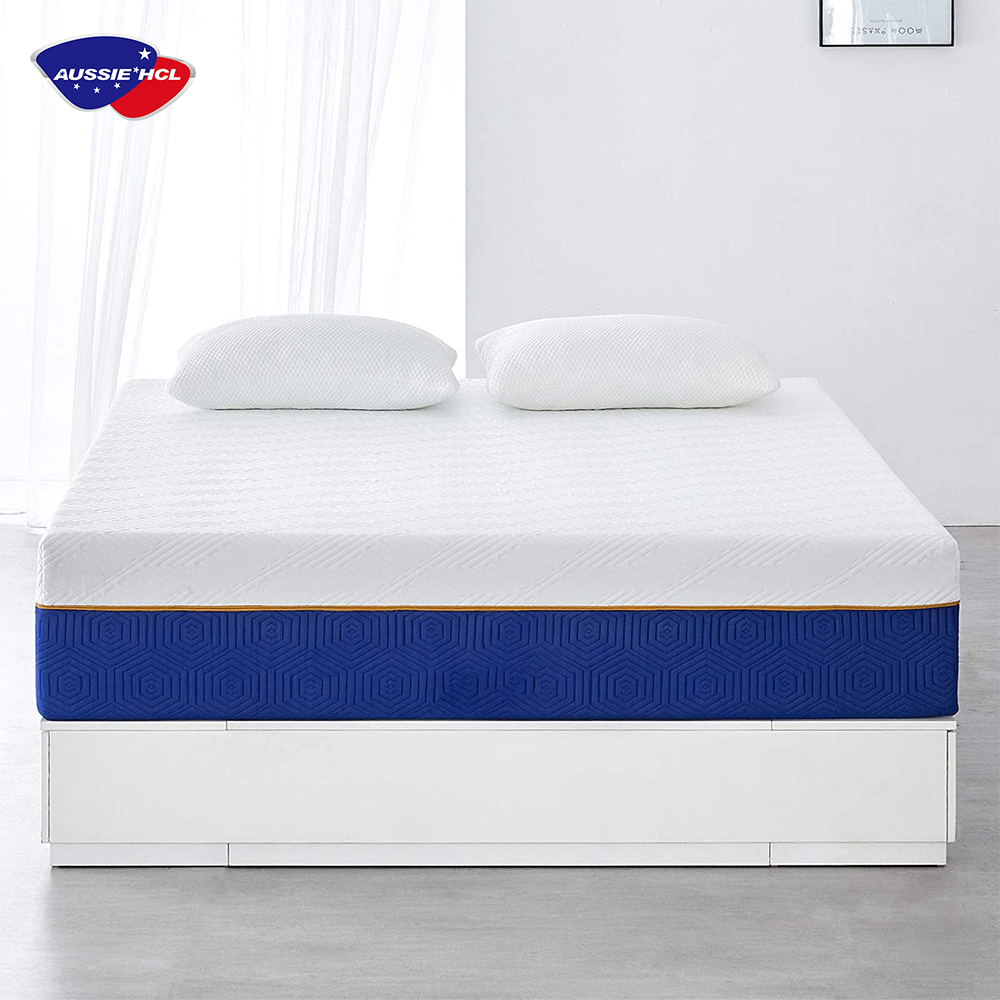 sleep well gel memory rebound foam mattress topper Quality royal swirl luxury high density mattress