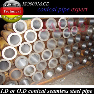 inner conical seamless steel pipe/conical steel pipe/inner conical pipe