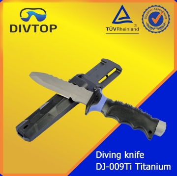 Titanium scuba dive knife / hunting knife / titanium hunting knife
