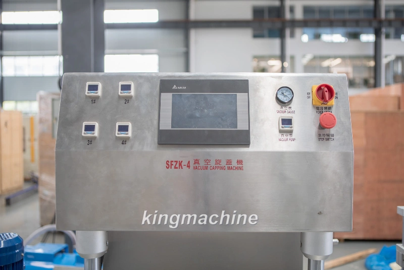 Automatic Twist off Vacuum Capping Machine