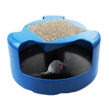 Plastic cat funny toys sisal cat scratching board