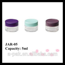 JAR-05 Plastic AS cream jar mini jar 5ml