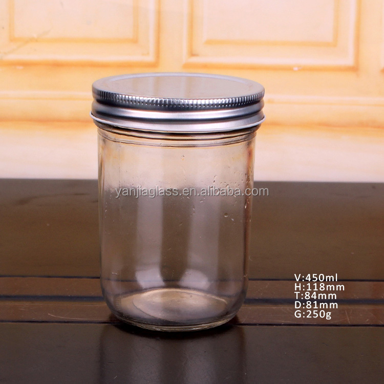 sealable Caviar glass storage jar 120ml