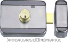 Electric rim lock,Mute motor door lock for access control