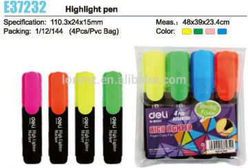 4-color student highlight pen