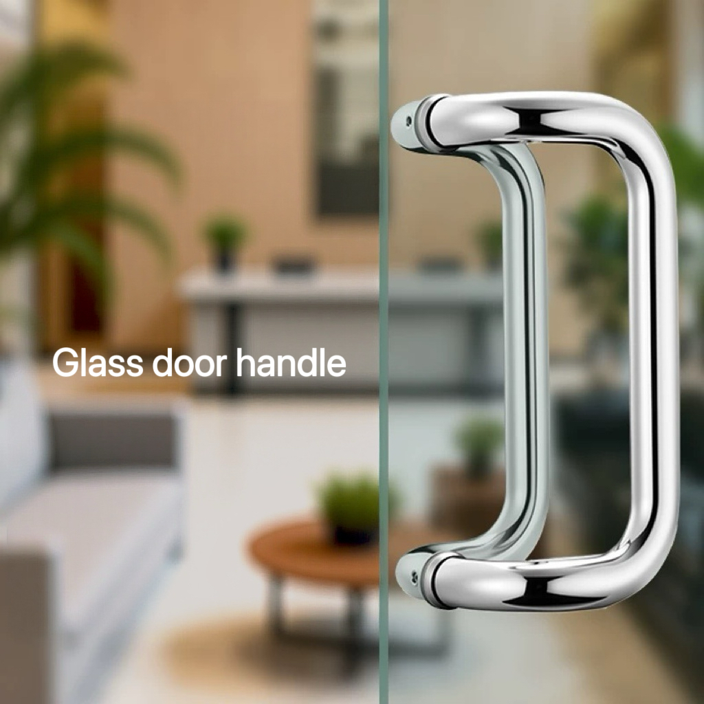 مقبض باب زجاجي Glass door handle