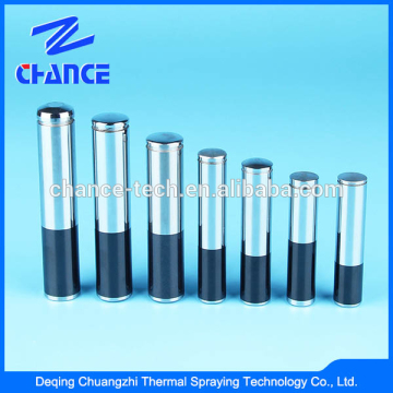 High pressure cleaner shaft with thermal spray coating