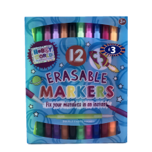 Erasable Double-Ended Highlighters with Smooth Writing Chisel Tip