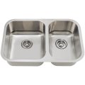 SS 304 Hot Sale Double Bowl Kitchen Sinks