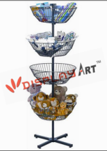 Multifunction Metal Spinner Display Rack