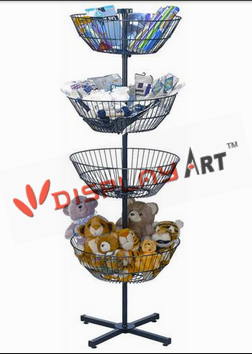 Multifunction Metal Spinner Display Rack