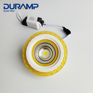 Double Color Glass COB LED Downlight