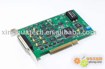 16-bit, 8-ch Analog Output PCI Card with 16-ch Digital I/O