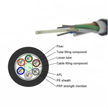 Duct Fiber Optic Cable 12core Outdoor Stranded Singlemode Fiber Optic Cable GYFTA Manufactory