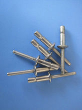 High Shear Multi-grip Stainless Steel Blind Rivets Huck Mglp-u6-4 , Round Head Rivets