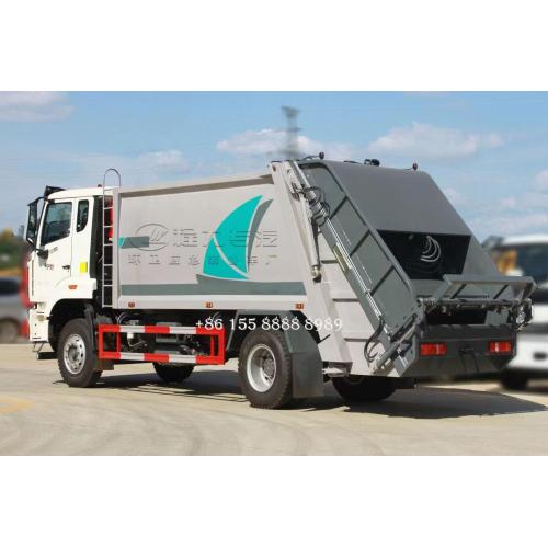 HOWO Light Rear Loader garbage truck rubbish truck