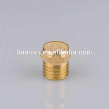 brass flat-top silencer