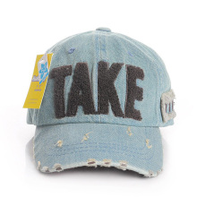 Blue Cotton Embroidered New Take Era Caps (BC014CH23)