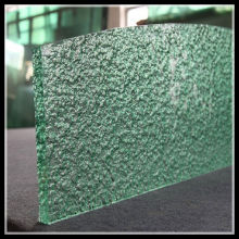 Textured casting glass kitchen countertop