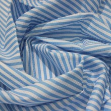 100% cotton dobby stripe printed fabric for ladies