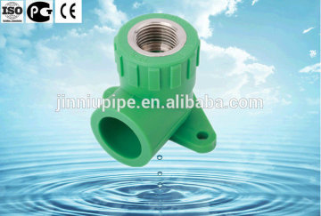 JINNIU Hot Sale PPR female threaded elbow with disk