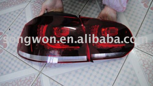 car tail lamp for golf 6 GTI