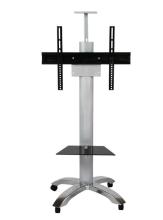 mobile stand with wheels LCD TV stand one leg stand