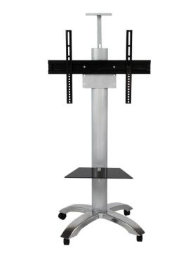 mobile stand with wheels LCD TV stand one leg stand