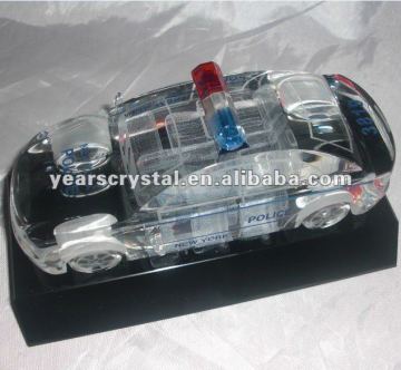 arrival crystal police patrol car wagon for crystal traffic models with engraved (R-1034