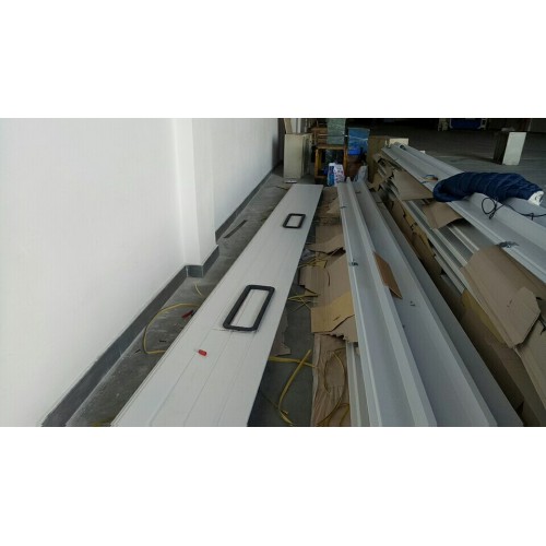 overhead sectional door for dock