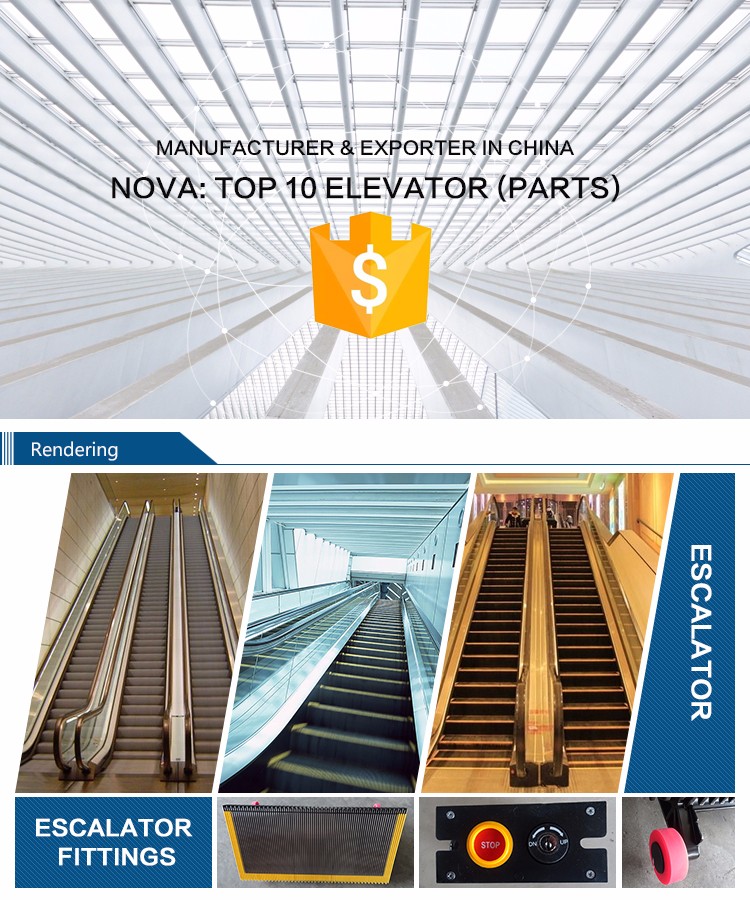 Cheap price used long time service shopping mall escalator