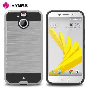 IVYMAX PC+TPU Metal Case For HTC Bolt Flexible And Soft Tpu Case
