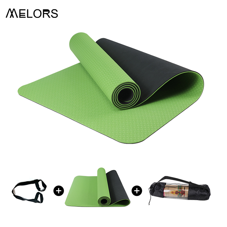 yoga mat and accessories