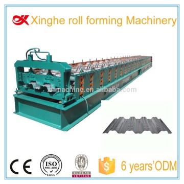 xinghe 688 floor tile roll forming machine, galvanized metal floor tile making machine