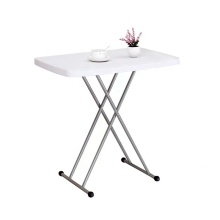 Lightweight Adjustable Folding Tables for Patio, Outdoors, Picnics, BBQ, and Hiking