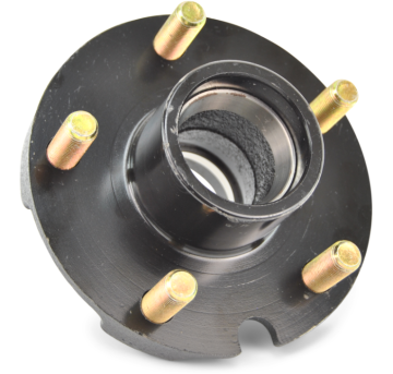 Black Painted Galvanized Coated Trailer Hub