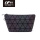 Luminous geometric patterns handbags women pu leather bag cosmetic makeup lattice lady purse