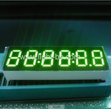 6-digit 0.36-inch Anode Green 7 Segment Led Clock Display?